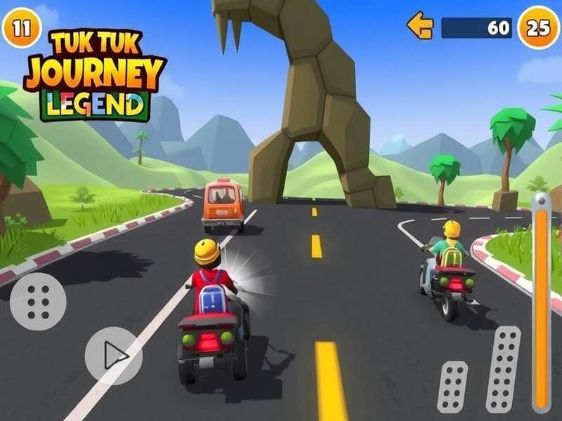 Tuk Tuk Journey Legend Gameplay Screenshot